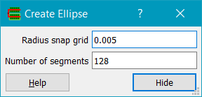 Create Ellipse